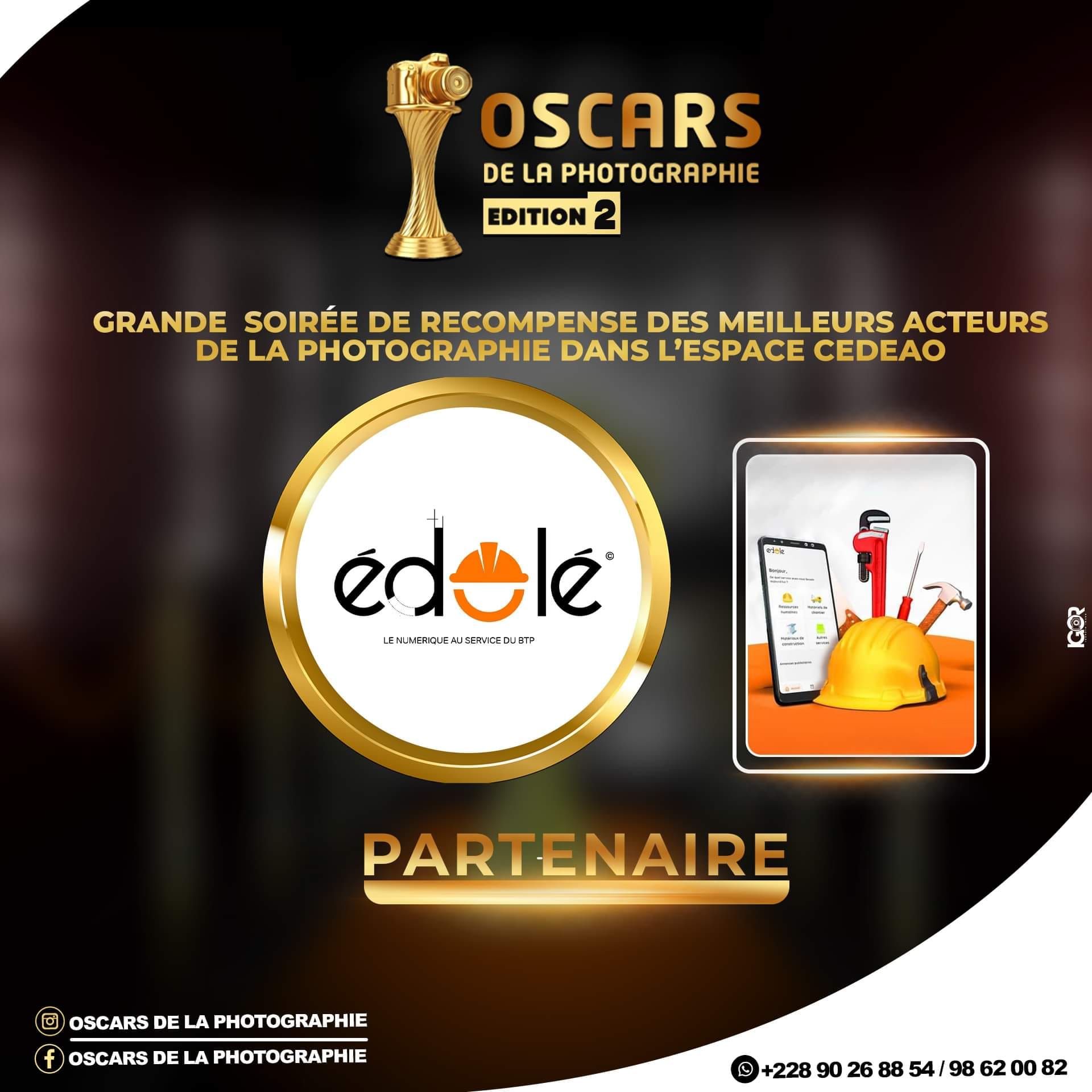 PARTENAIRES AUX OSCARS DE LA PHOTOGRAPHIE