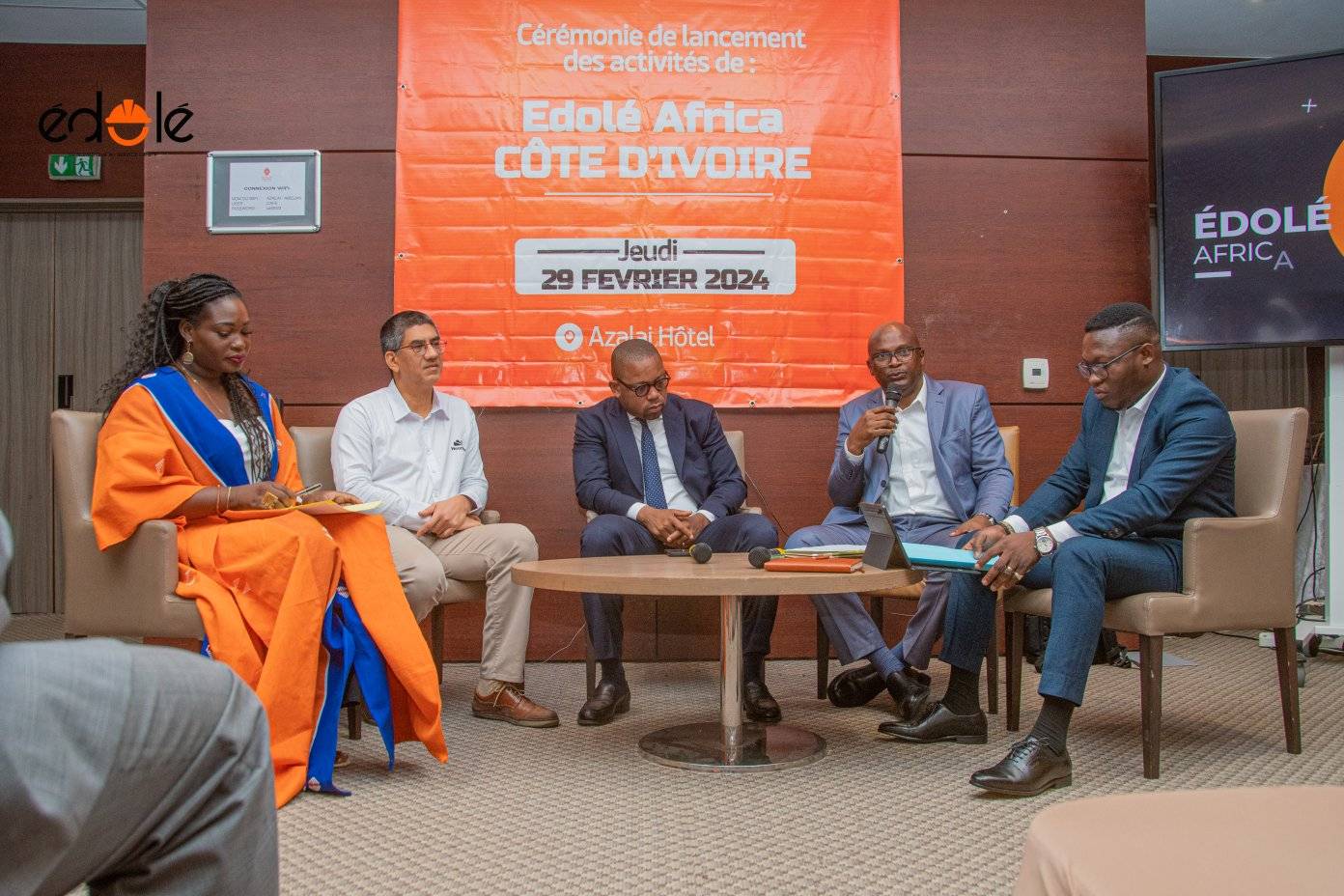 Cérémonie de lancement mémorable d'EDOLE AFRICA en Côte d'Ivoire